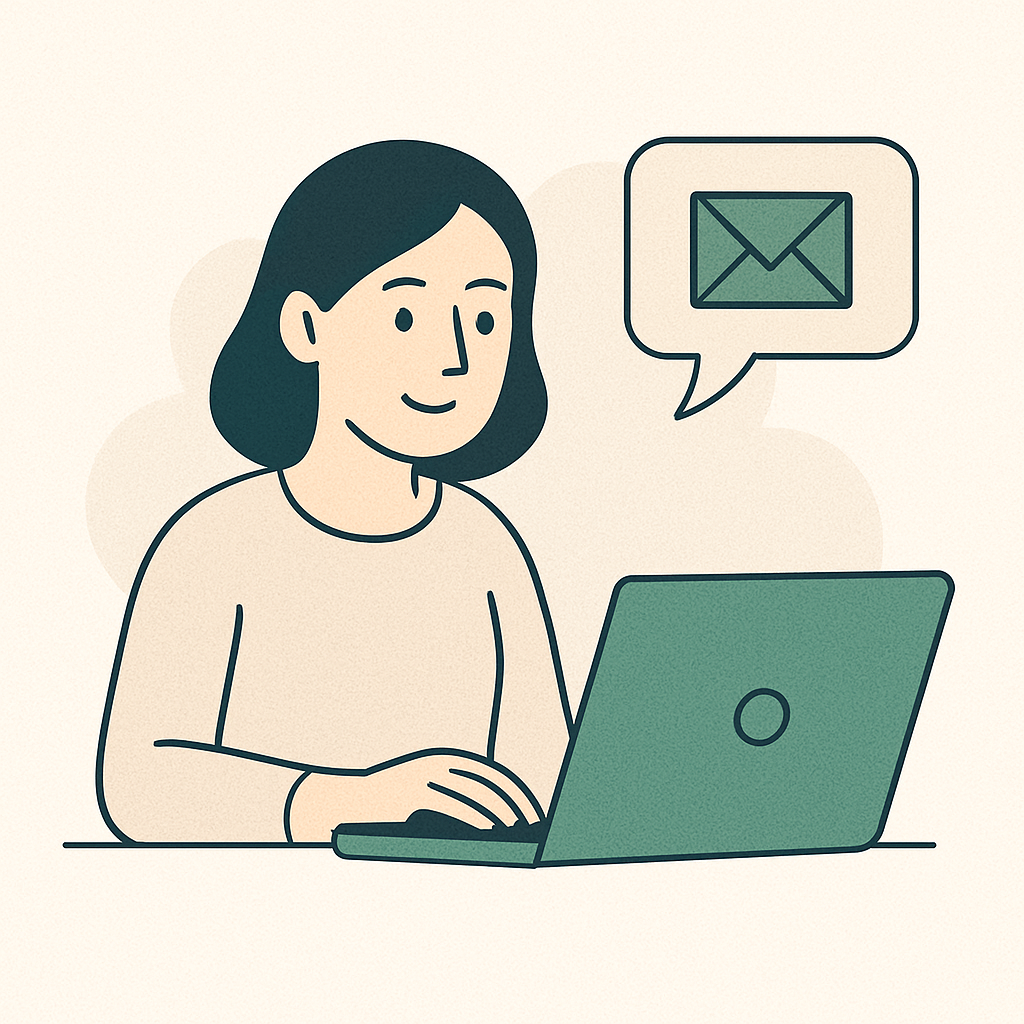 Contact illustration